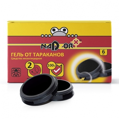 Гель от тараканов (ловушка), 6 шт.